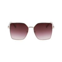 Longchamp Gold Metal Sunglasses