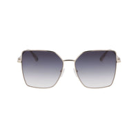 Longchamp Gold Metal Sunglasses