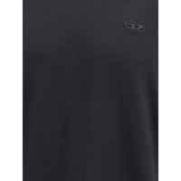 Diesel Black Cotton T-Shirt