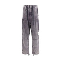 Maison Mihara Yasuhiro Black Cotton Cargo Pants