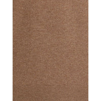 Aragona Cashmere Brown Merino Wool Sweatshirt