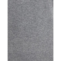 Aragona Cashmere Gray Merino Wool Turtleneck