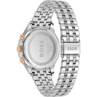 Hugo Boss Gray Stainless Steel Dress Watch