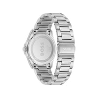 Hugo Boss Gray Stainless Steel Dress Watch