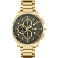 Hugo Boss Gold Stainless Steel Dress Watch