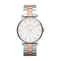 Marc Jacobs Gray Stainless Steel Dress Watch