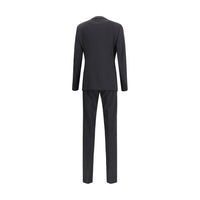 Giorgio Armani Black Fleece Wool Clothing
