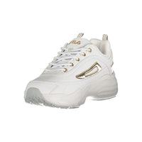 Fila White Polyester Sneaker