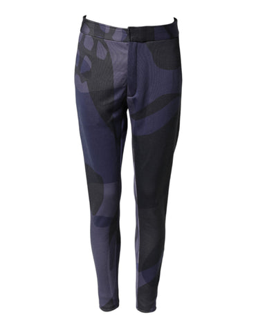 Alexander McQueen Multicolor Patterned Tapered Fit Men Pants