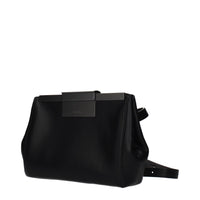 Max Mara Black Leather Crossbody Bag