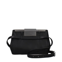 Max Mara Black Leather Crossbody Bag