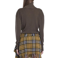 Burberry Brown Wool Sweatshirt