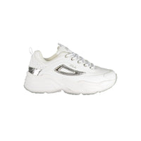 Fila White Polyester Sneaker