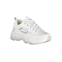 Fila White Polyester Sneaker