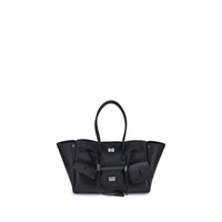 Balenciaga Black Calf Leather Bos Taurus Shoulder Bag