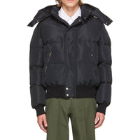 Alexander McQueen Black Polyamide Bomber