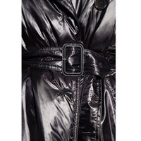 Saint Laurent Black Polyamide Coat