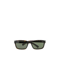 Saint Laurent Brown Acetate Sunglasses