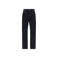 Saint Laurent Black Cotton Jeans Denim