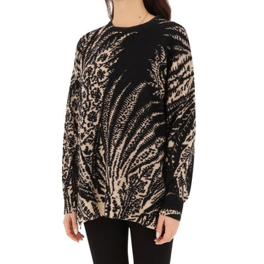 Etro Black Wool Sweatshirt