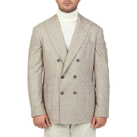 Brunello Cucinelli Beige Cashmere Coat