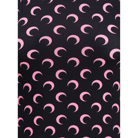 Marine Serre Black Polyamide Top