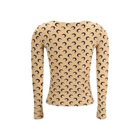 Marine Serre Multicolor Polyamide Top