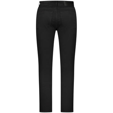 Hugo Boss Black Cotton Jeans Denim