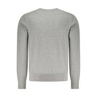 Hugo Boss Gray Cotton Sweater