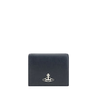 Vivienne Westwood Black Calf Leather Bos Taurus Wallet