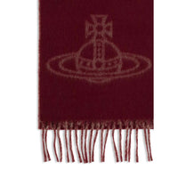 Vivienne Westwood Brown Wool Scarf