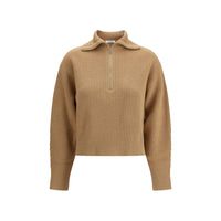 Max Mara Brown Wool Top
