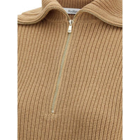 Max Mara Brown Wool Top