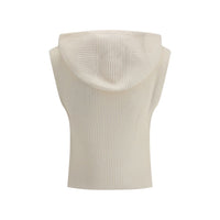 Max Mara White Wool Sweatshirt