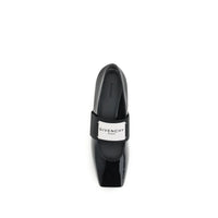 Givenchy Black Leather Ballet Flats