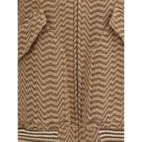 Missoni Brown Wool Bomber