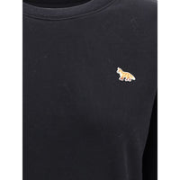 Maison Kitsuné Black Cotton Sweatshirt