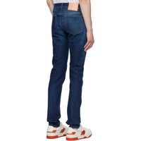 Acne Studios Blue Cotton Slim Fit Jeans