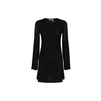 Chloé Black Cashmere Casual Dress