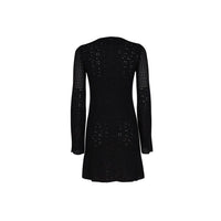 Chloé Black Cashmere Casual Dress