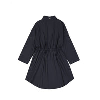 Herno Black Polyamide Coat