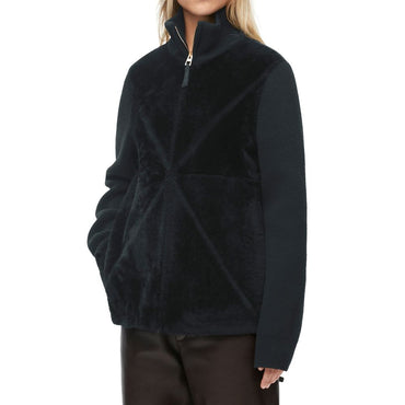 Loewe Black Lamb Fur Clothing