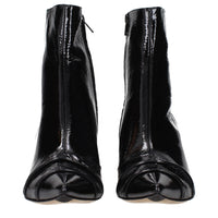 Maison Margiela Black Leather Ankle Boots