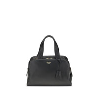 Prada Black Calf Leather Bos Taurus Handbag