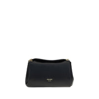 Prada Black Lamb Ovis Aries Aries Shoulder Bag