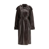 Max Mara Brown Cotton Coat