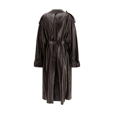 Max Mara Brown Cotton Coat