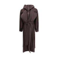 Max Mara Brown Polyamide Trench Coat