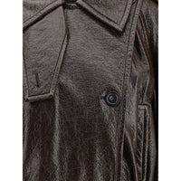 Max Mara Brown Cotton Coat