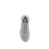 Prada Gray Rubber Athletic Sneakers